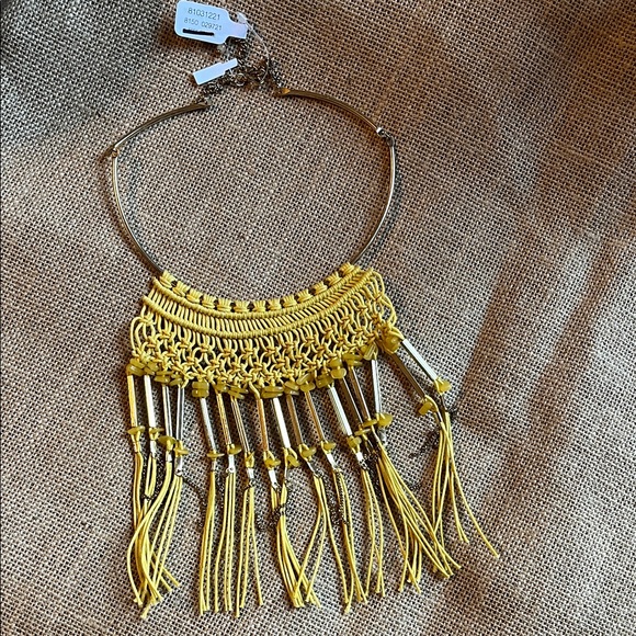 Free People Fringe Necklace - Picture 1 of 5